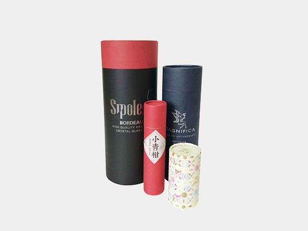 Cylinder paper box